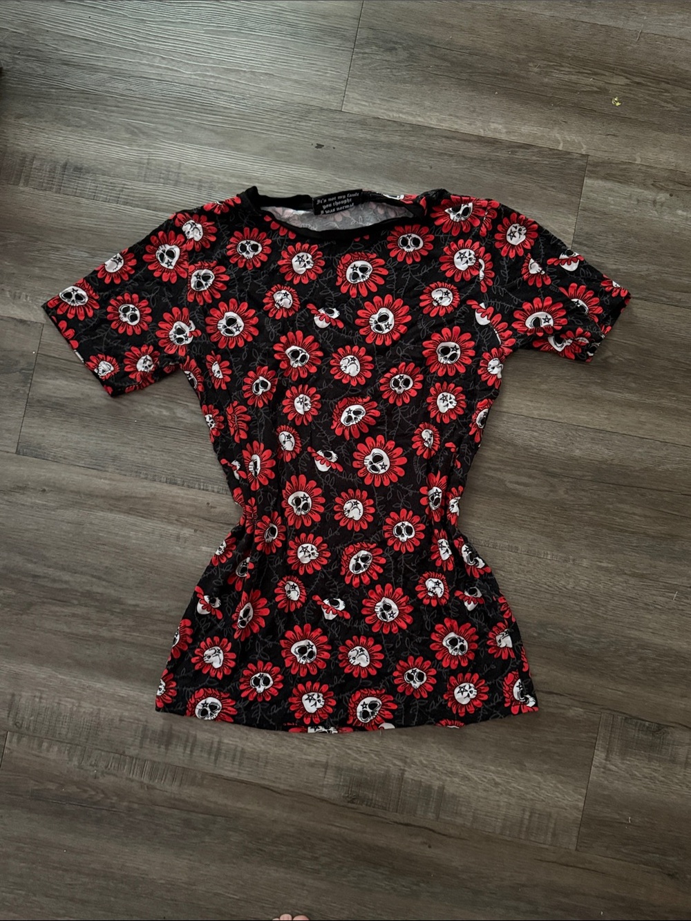 Killstar flower pj shirt